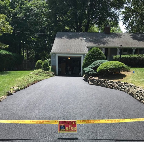 asphalt driveway