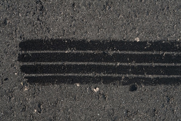 Tire Marks on Asphalt